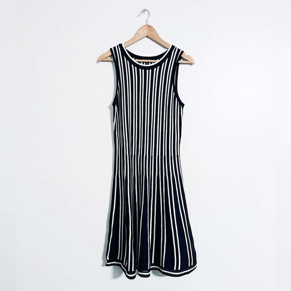Ann Taylor Striped Knit Dress - Picture 2 of 4